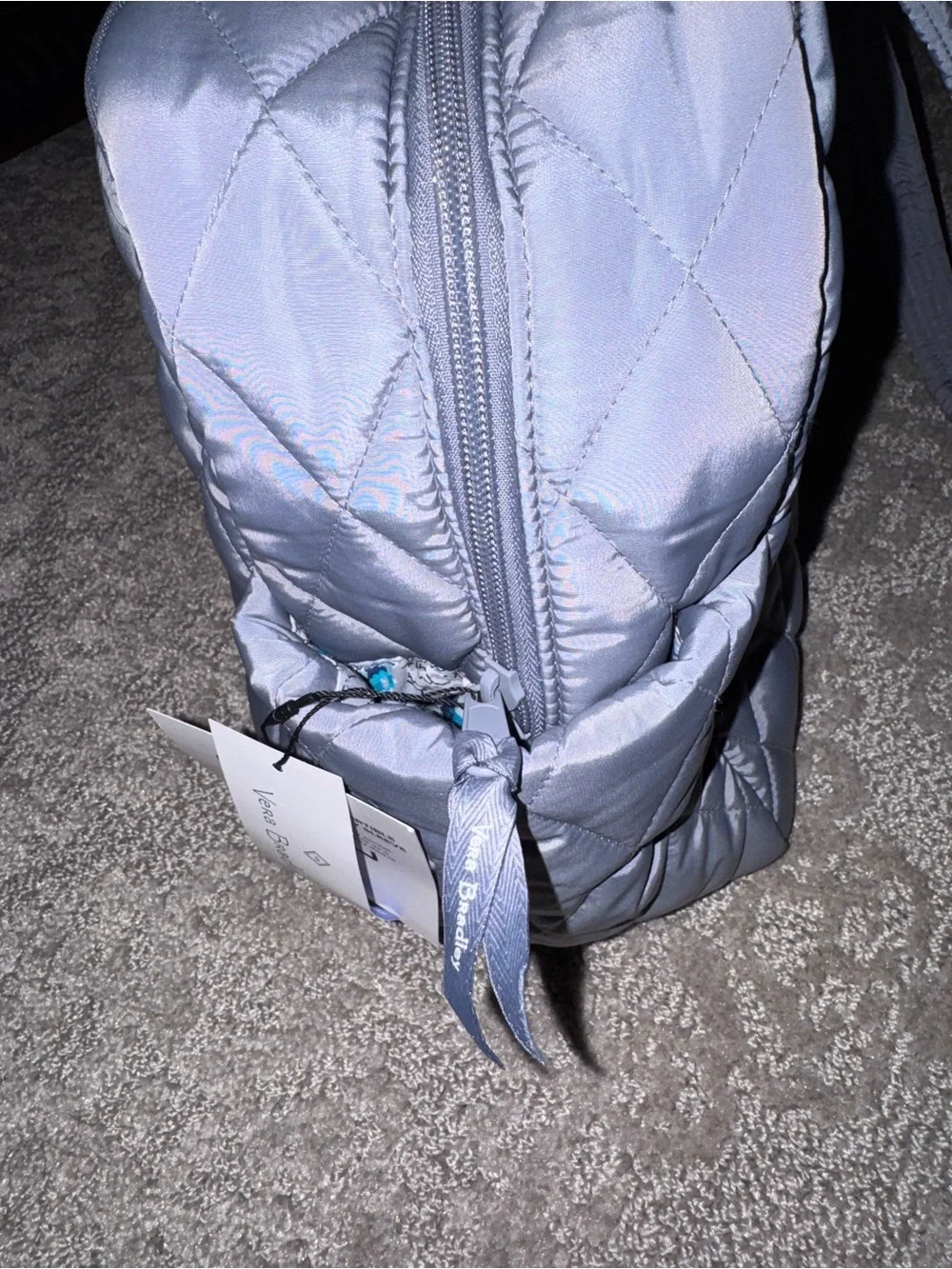 Vera Bradley Medium Traveler bag in Frost Grey